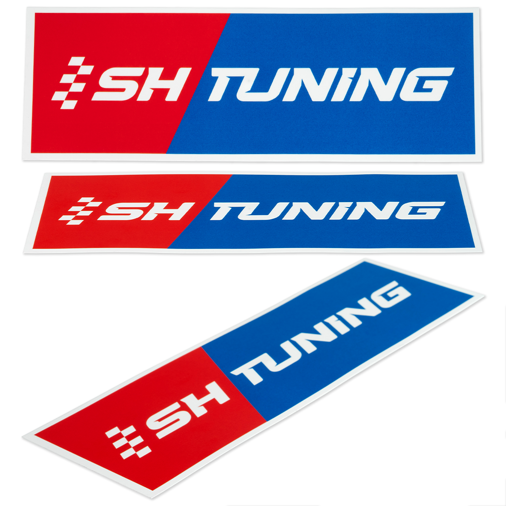 SH Fan-Aufkleber/Sticker - 14,8x5,2cm (Rechteckig)