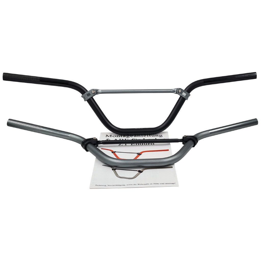 ZT Tuning Lenker Enduro inkl ABE ähnlich Pro Taper für Simson - Schwarz ZT Tuning Lenker Enduro inkl ABE ähnlich Pro Taper für Simson - Schwarz