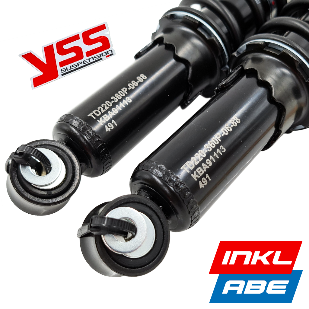 YSS Stoßdämpfer / Federbeine für Simson, inkl. Allgemeine ABE (Twin Pro Air)