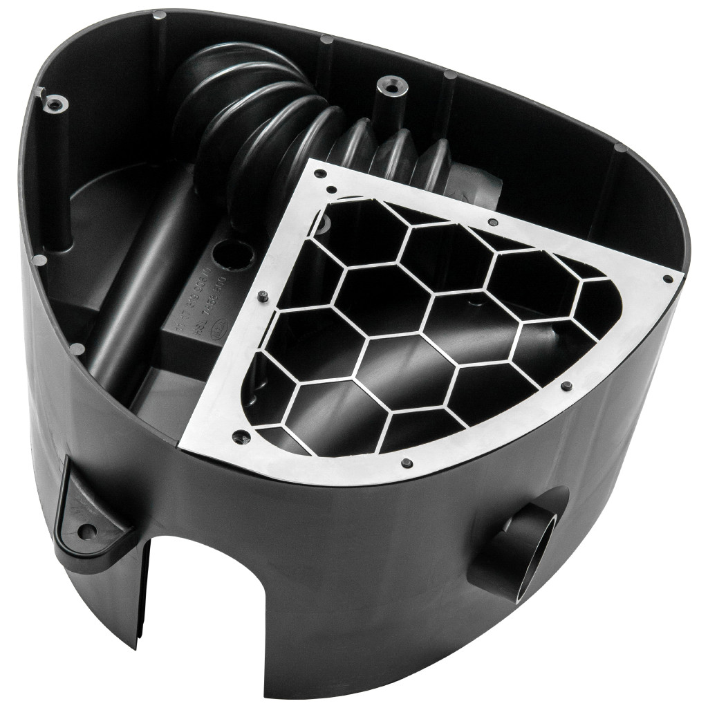 SH Luftfilterabstützungsblech für Herzkasten Simson S51 / S70 (Tuningluftfilter)