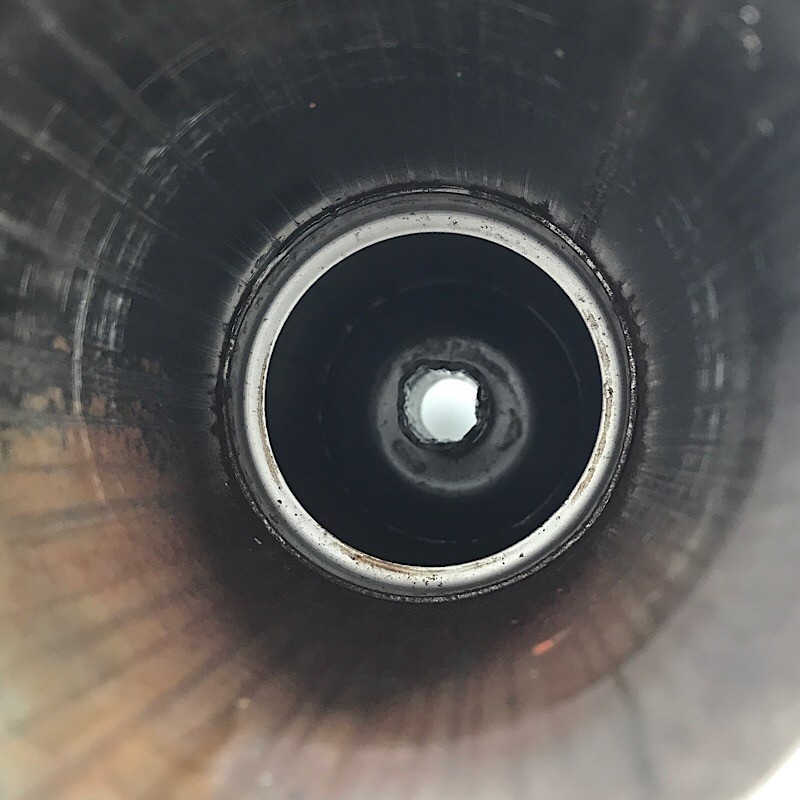 Standard Simson-Auspuff zum Umbau auf AOA/Reso mit Gegenkonus + Single Rohr Endschalldämpfer - Endrohr ohne Verengung