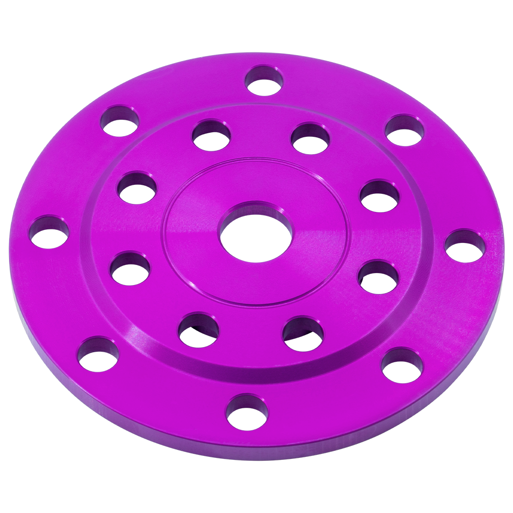 SH Nadelgelagerte M500 Kupplungs-Druckplatte (für Simson S51 / S70) - Violett eloxiert SH Nadelgelagerte M500 Kupplungs-Druckplatte (für Simson S51 / S70) - Violett eloxiert