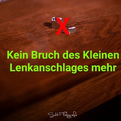Lenkanschlag für CNC Gabelbrücke ROX / SH, für Simson - Natur