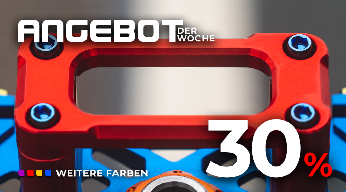 Wochenangebot KW32 2026 - Lenkerklemmung - Alle Farben - 30% Rabatt
