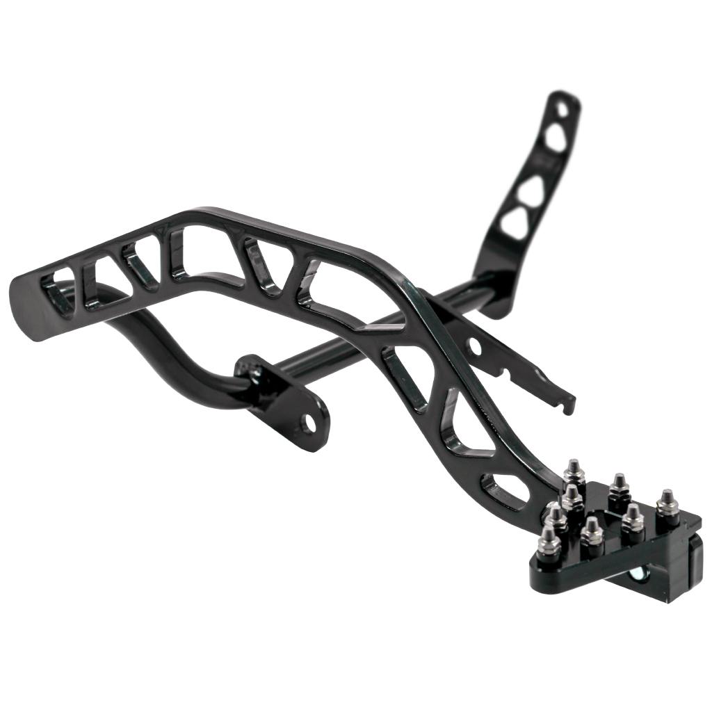 SH-Bremshebel Gen 3 oben liegend für Simson S51/S50/S70 - Schwarz, pulverbeschichtet