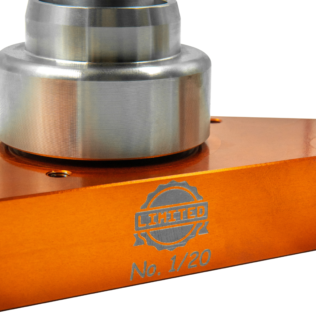 SH CNC Gabelbrücke Gen2, für Simson S51 S70 - Orange, ohne Lenkanschlag SH CNC Gabelbrücke Gen2, für Simson S51 S70 - Orange, ohne Lenkanschlag