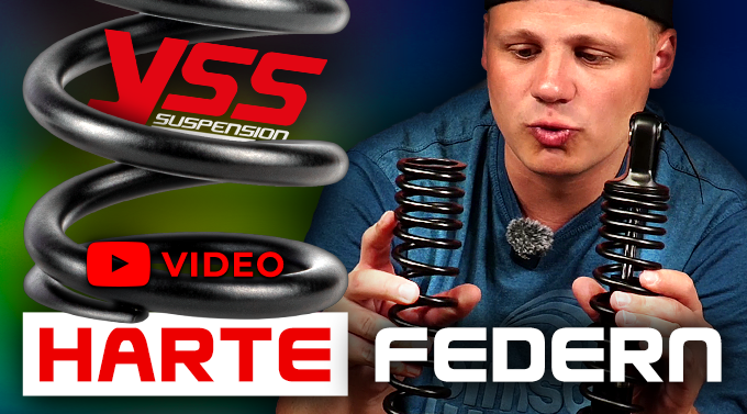 Videoempfehlung KW28 2026: Harte Federn für YSS Stoßdämpfer (Twin Pro Air)