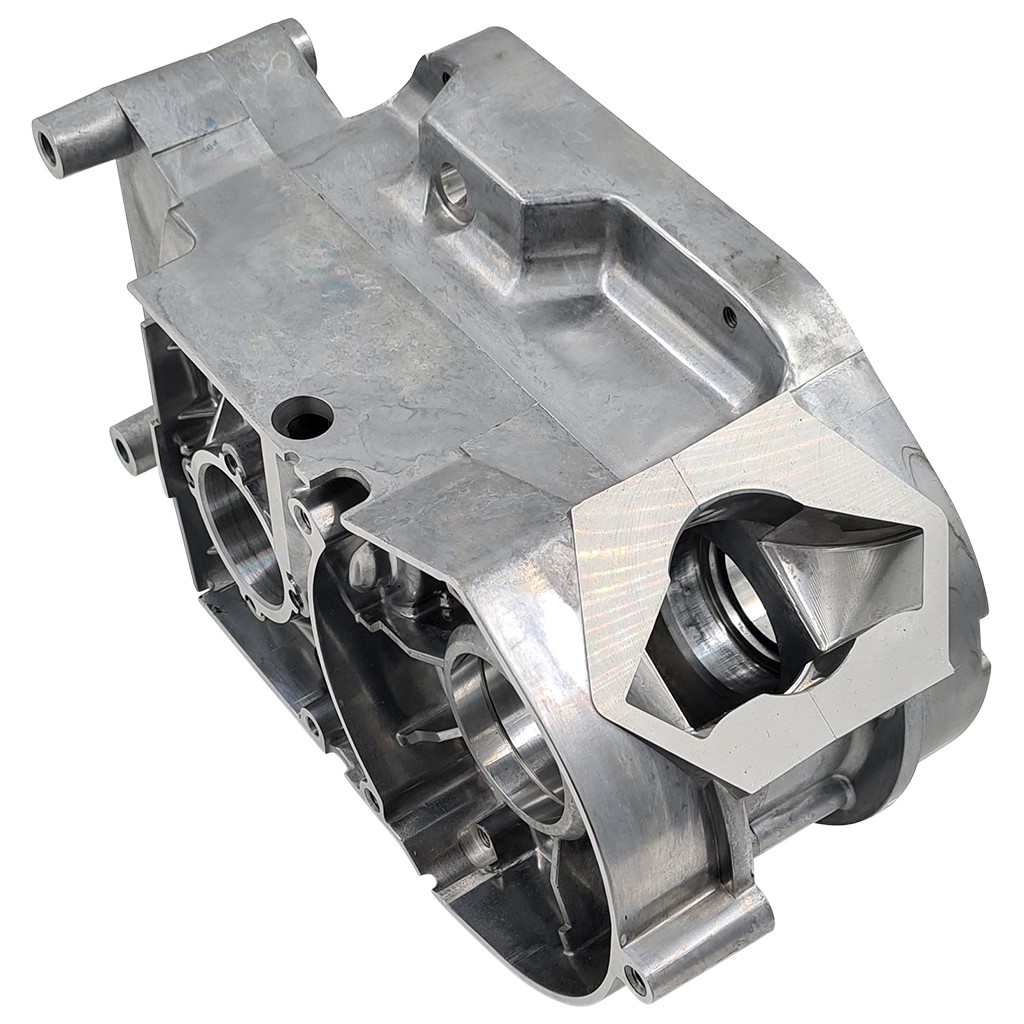 ZT Big Bore Motorgehäuse 46,1mm, roh für Simson-Tuner