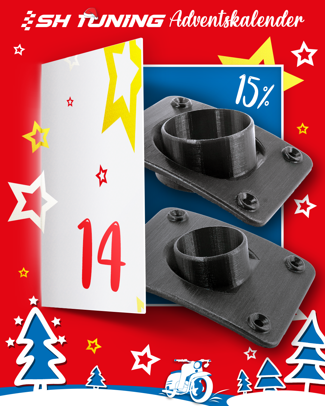 SH-Tuning Simson Adventskalender 2025 - Tür 14