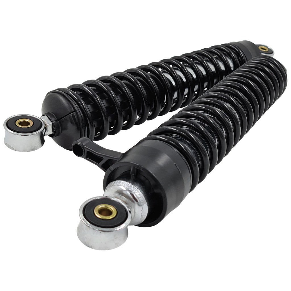 ZT Enduro-Stoßdämpfer 2er Set, hydraulische Dämpfung, für Simson S50, S51, S70 - Schwarz