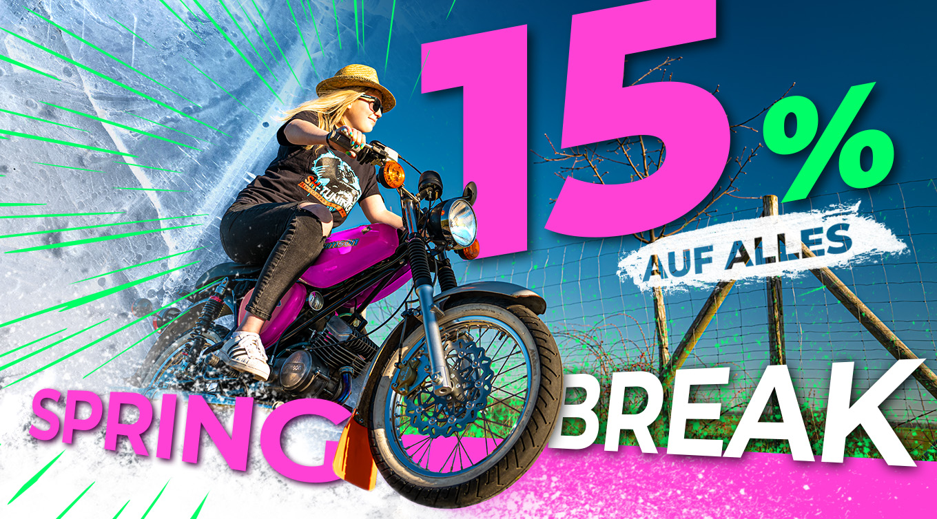 SH-Tuning Aktion: Spring Break 2026 - 15% auf alles