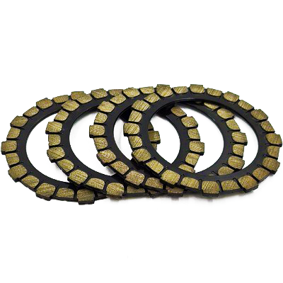 Standard Kupplungsscheiben, Reibbelag 3mm, 4er Set, für Simson-Kupplungen