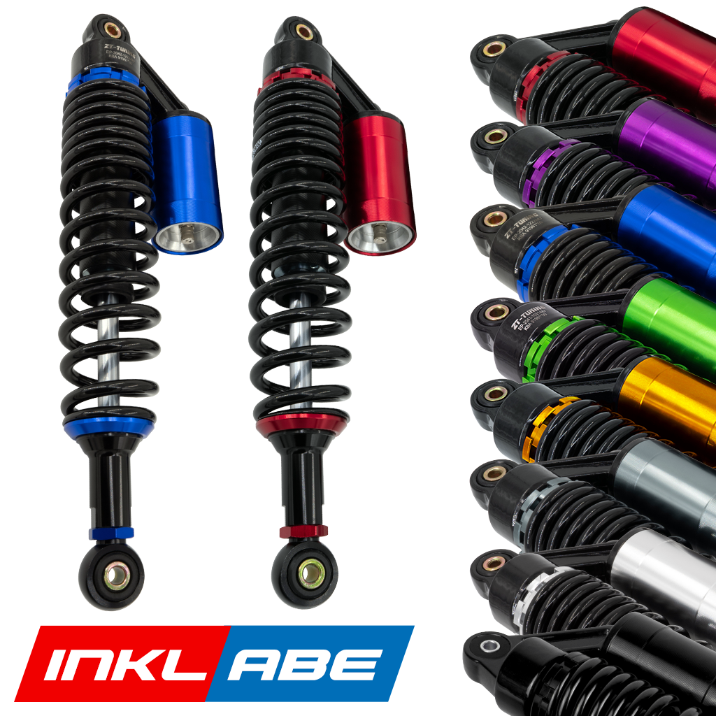 ZT-Performance Federbeine / Stoßdämpfer 360mm, 2er Set, mit ABE, Simson S50, S51, S70 Enduro
