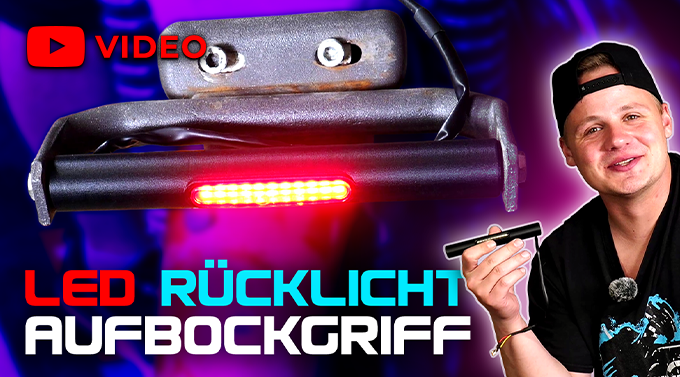 Videoempfehlung KW40 2026: LED Rücklicht für Aufbockstrebe / Aufbockgriff
