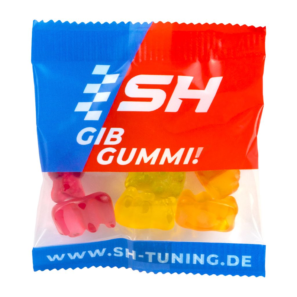 SH Gummibärchen / Fruchtgummi "Gib Gummi"