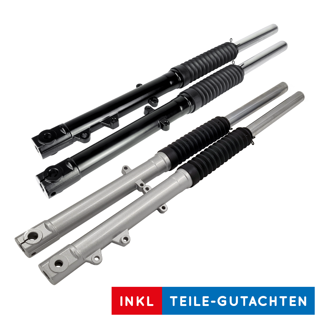 ZT Telegabel-Set Gen2, kurz, für Scheibenbremse, mit Teilegutachten, für Simson S51, S70, S53