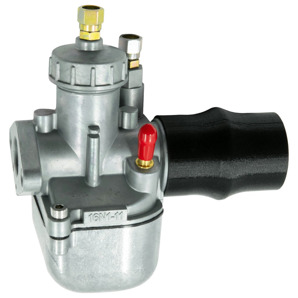 SH 3D Druck Ansauggummi für Simson-Herzkasten auf Vergaser - 28mm/28mm