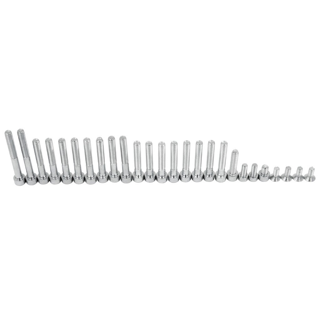 Schrauben Set, für Simson Motoren S51, KR51/2, M500 - ISK Innensechskant