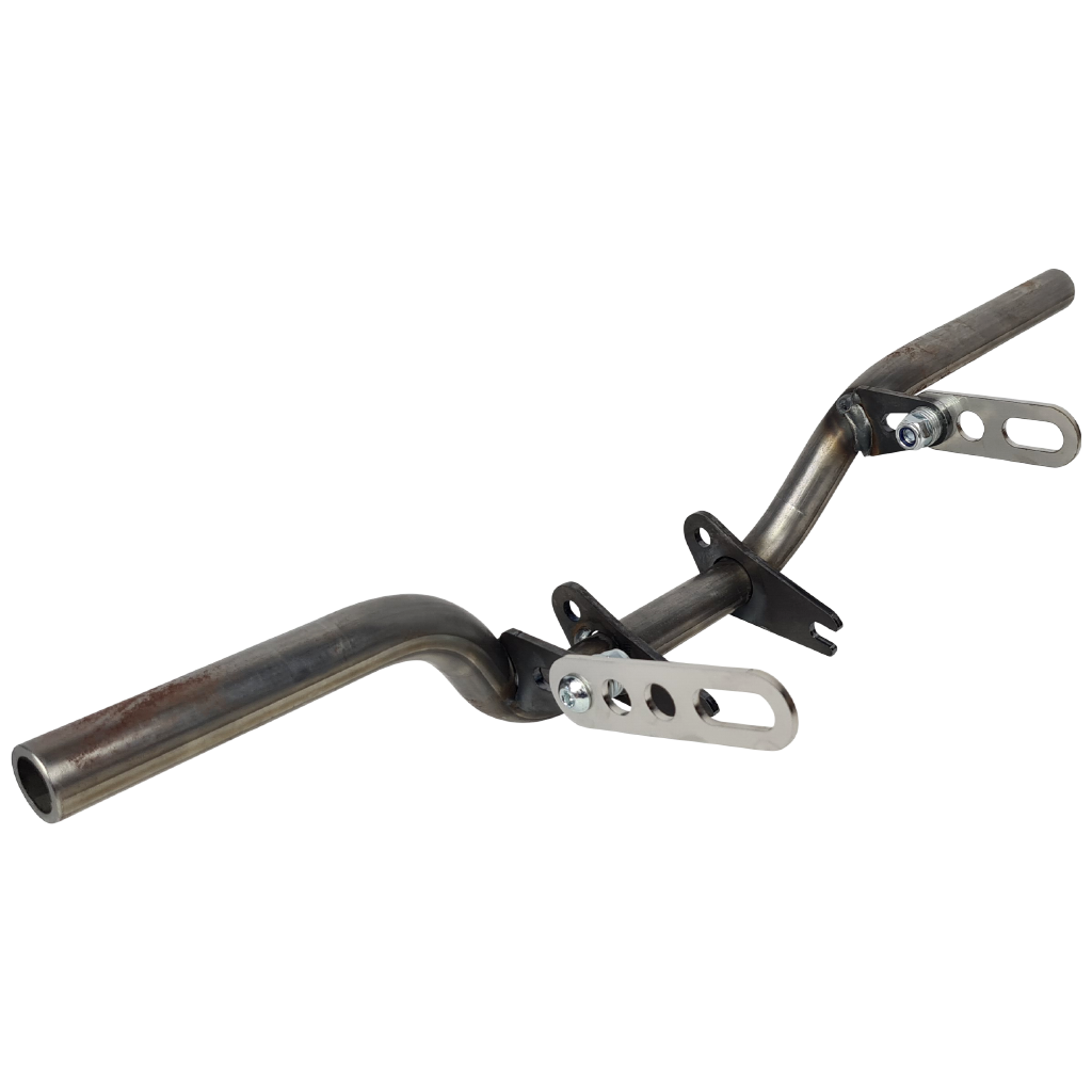 SH Fußrastenträger verstärkt mit Abstützung, für Simson S50, S51, S70 - Roh
