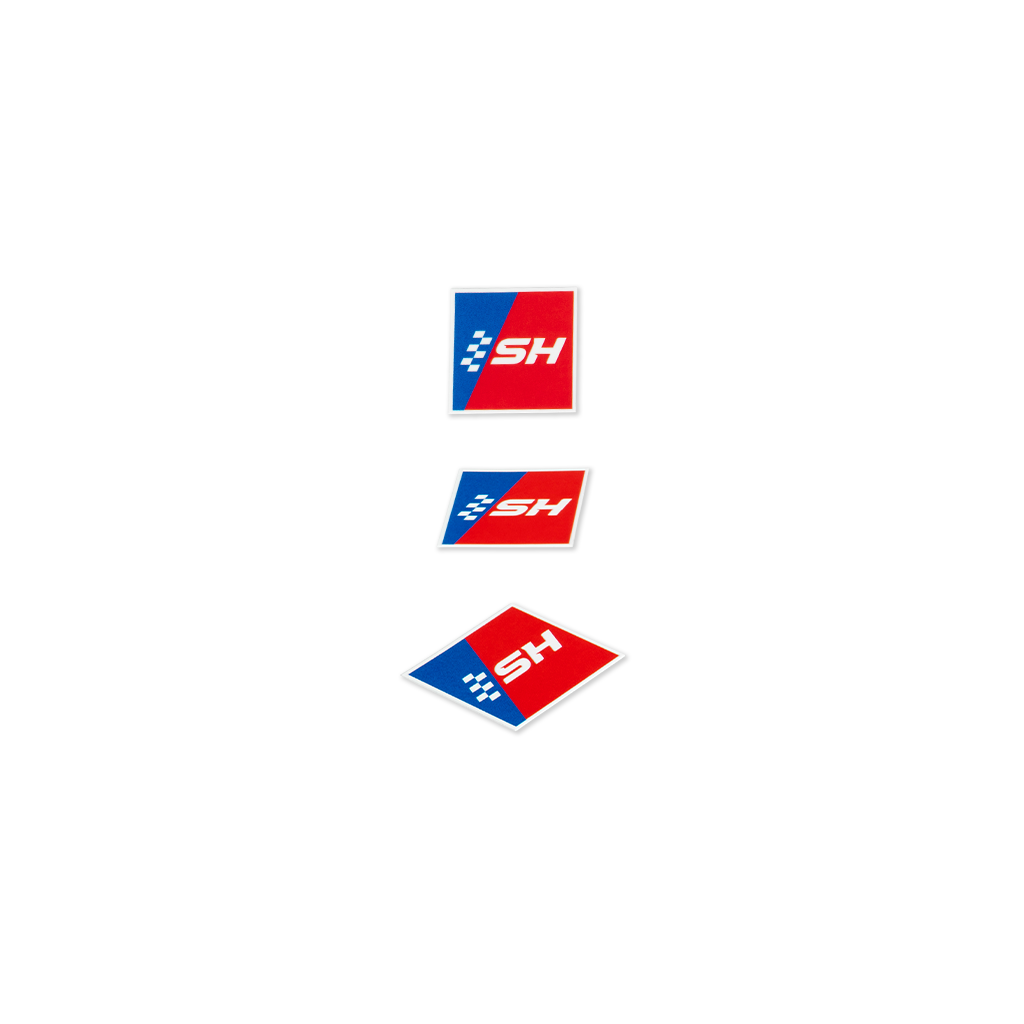SH Fan-Aufkleber/Sticker - 2x2cm (Quadratisch)