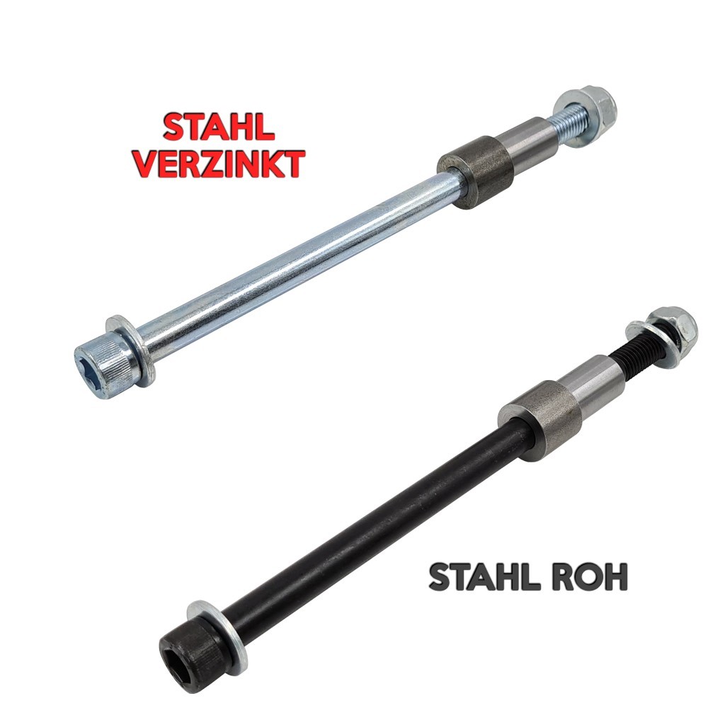 SH Durchgehende, verstärkte Hinterrad-Achse Umrüstkit für Simson - Stahl