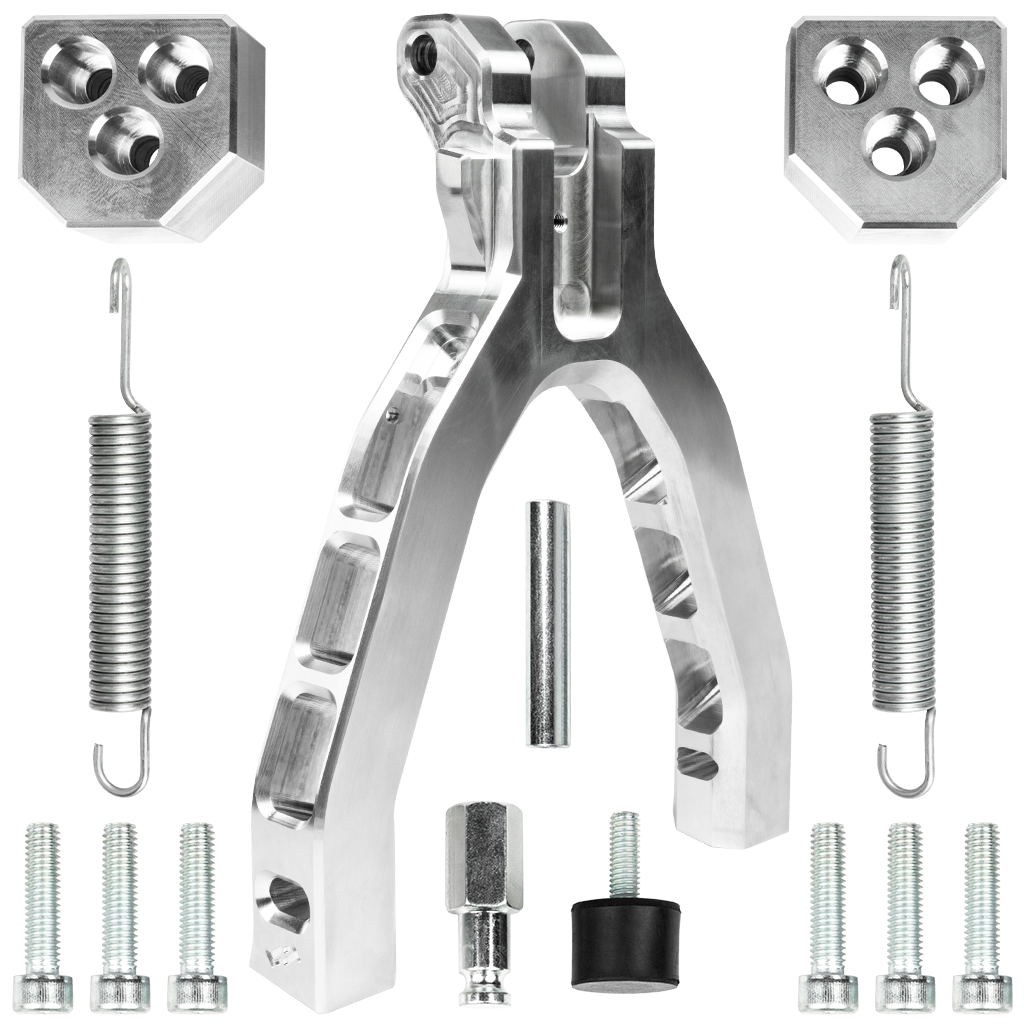 CNC Hauptständer für Simson S51 - Natur