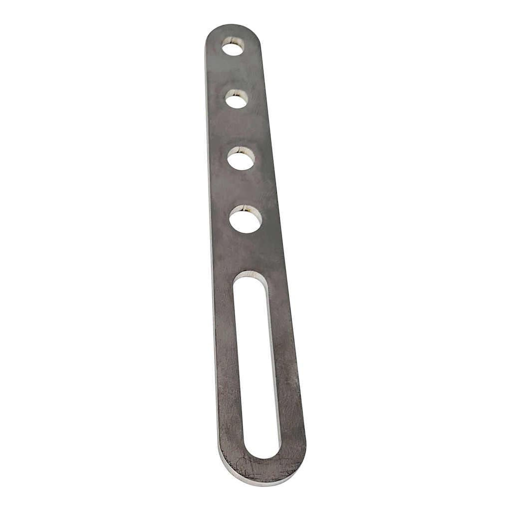 SH Halteblech V2A - 130mm Länge für Simson Reso-Auspuff