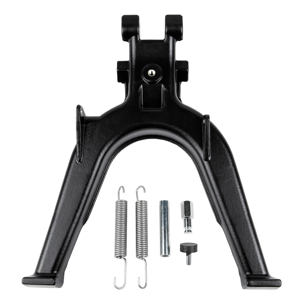 Simson Hauptständer in U-Form - Verlängert 25 mm / Schwarz