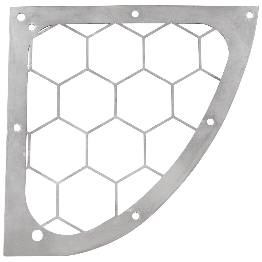 SH Luftfilterabstützungsblech für Herzkasten Simson S51 / S70 (Tuningluftfilter)