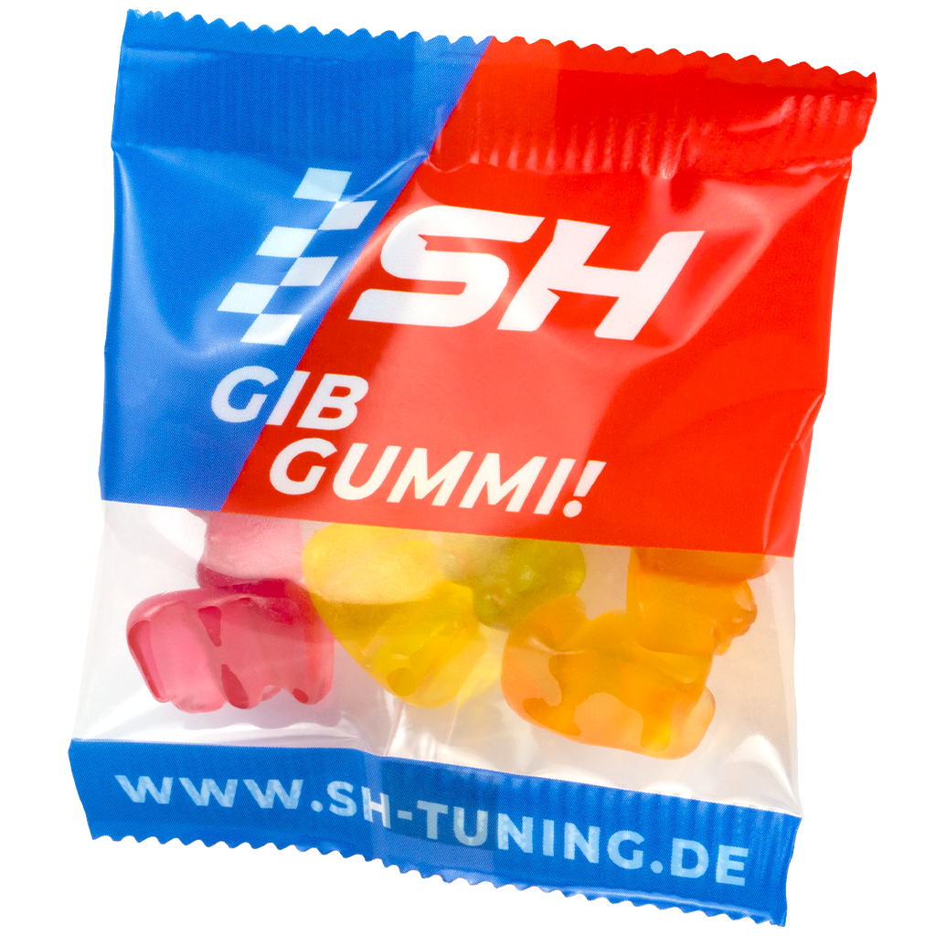 SH Gummibärchen / Fruchtgummi "Gib Gummi"