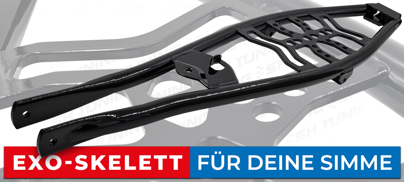 SH Obergurt-Rahmen mit Verstärkungsrippe, für Simson